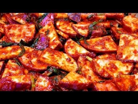 "강화 순무김치" 이렇게 담그면 끝내주는 맛입니다
