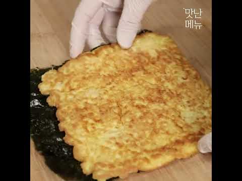 밥대신 두부를 이렇게 해줬더니 다이어트 할 땐 살찔 걱정이 없네요| 밥없는김밥#Shorts