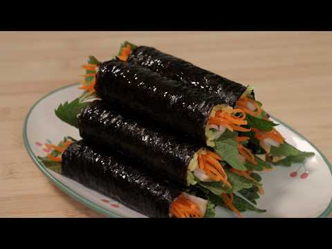김밥 이렇게 싸면 감칠맛 폭발! 한끼 식사로 영양만점❗맛있어서 누구나 감탄합니다