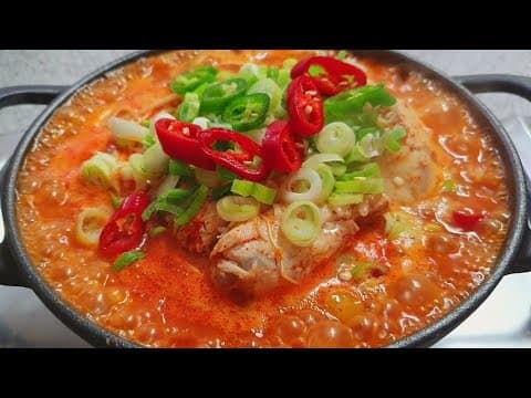 진작 이렇게 먹을걸~ 지금까지 먹은 닭 요리 중에 가장 맛있어요! 먹을수록 기운이 펄펄 솟는 닭백숙 삼계탕🥇👍