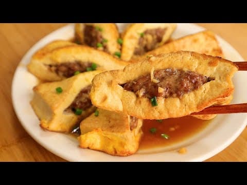 두부를 먹어오면서 이런 방법은 처음봅니다. 기막히게 맛있고 색다른 두부조림 👍