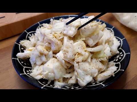 염증이 줄어들고 혈관이 건강해지는 마법같은 양배추 요리. 밥 대신 먹으면 뱃살도 쏙 들어가요!