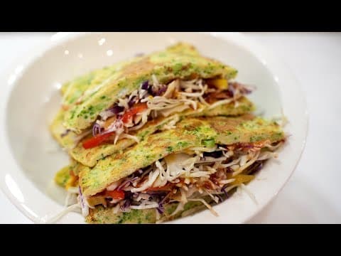 식빵 없어도 너~무 맛있어서 또 찾는 "양배추 왕창 넣고 만든 토스트"