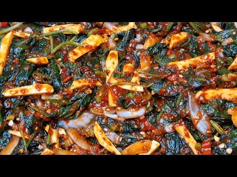 깻잎순김치에 '이걸' 넣으면   깜짝 놀랄 맛입니다