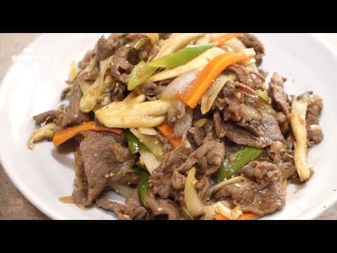 단독! 이 공식만 알면 누구나 성공⭐️ 소불고기 황금비율로 한결같은 맛 :: 간장과 설탕의 황금비율로 200배 맛있어지는 소불고기 만드는 방법 | 손님상차림 | 도시락반찬