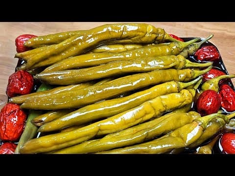 2년을 두고 먹어도 맛있는 고추장아찌 비법 알려드립니다