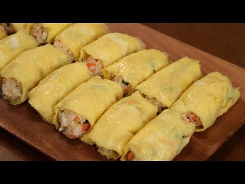 계란을 이렇게 만들면 간편하게 먹기 좋아 아침식사와 도시락으로 정말 좋아요😄