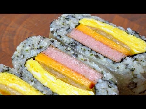 명절에 들어온 스팸, 참치 이렇게 활용해 드세요~!! 한주먹밥이면 배부릅니다.