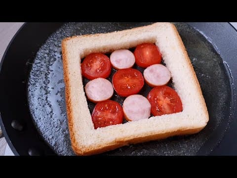 한국인 99%가 모르는 토스트 레시피❗