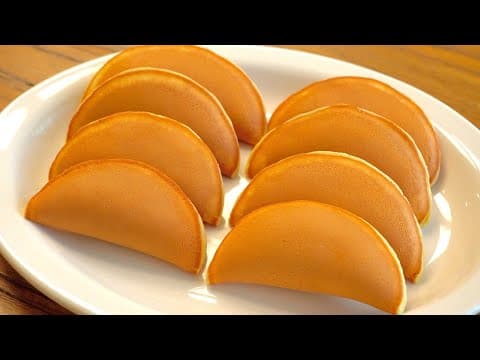 부드러운 빵속에 커스타드크림이 한가득~!! 후라이팬 레시피!