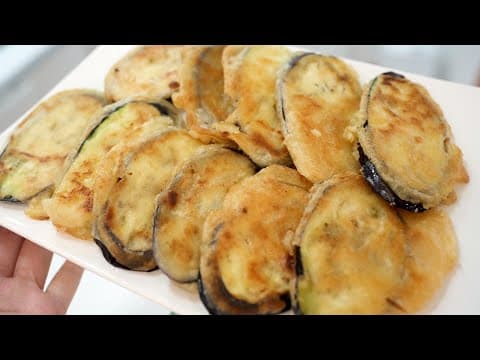 전 겉이 '바삭'하게 드시려면 이 '비율' 잊지마세요! 🍆가지전🍆 이지만 겉은 바삭하게 즐기는 겉바속촉 전