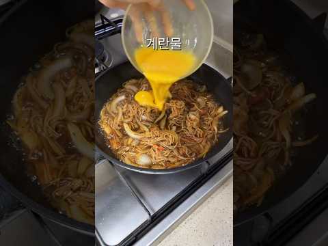 크래미로 만드는 초간단 게살 덮밥