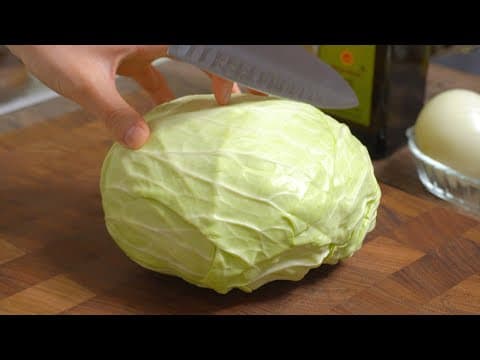 아침식사로 딱좋은 부드러운 양배추 레시피! 건강, 다이어트 레시피!