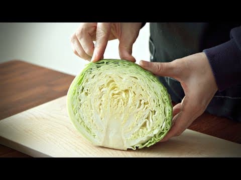 평생 건강하고 날씬하게 살려고 양배추는 이렇게 먹어요. #7
