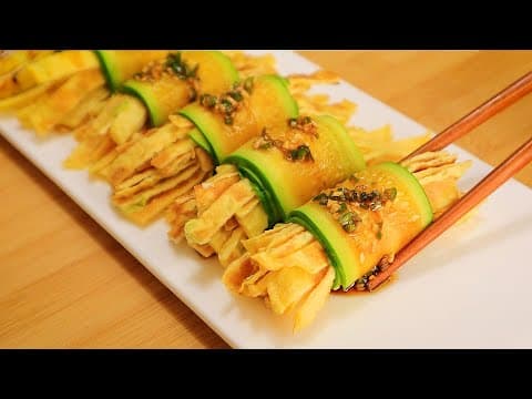 애호박과 계란을 이렇게 드세요! 간단하고 영양가득한 애호박 계란 요리👍💯