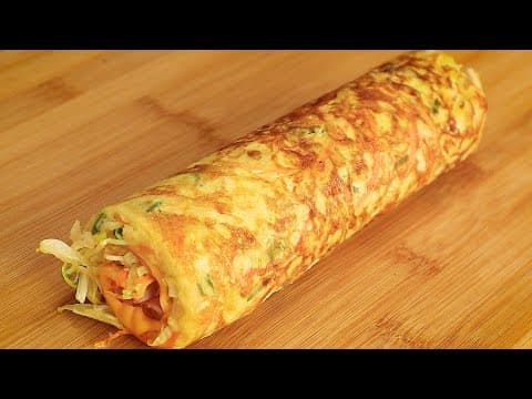 양배추와 계란을 이렇게 드세요! 간단하고 영양가득한 한끼가 완성됩니다👍💯