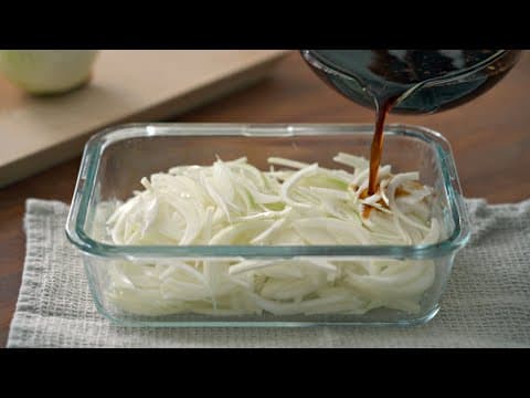 집에 양파가 있다면 무조건 이렇게 해보세요‼️ 매끼 식사에 빠지지 않는 만능 양파장👍🏻