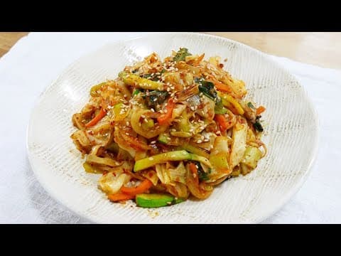 양배추 야채볶음 ( Stir fried Cabbage )