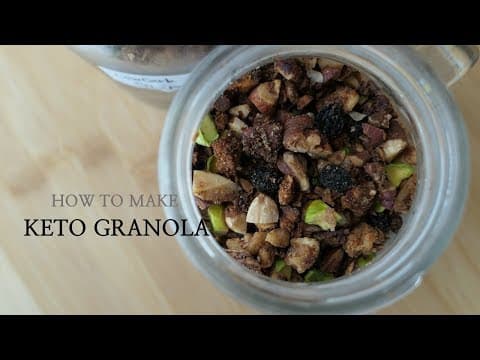 [ENG SUB]저탄수 홈메이드 그래놀라 만들기, HOW TO MAKE KETO GRANOLA