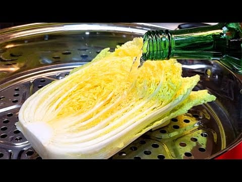 배추에 소주를 부어보세요 요즘 김치보다 이걸 더 찾아요