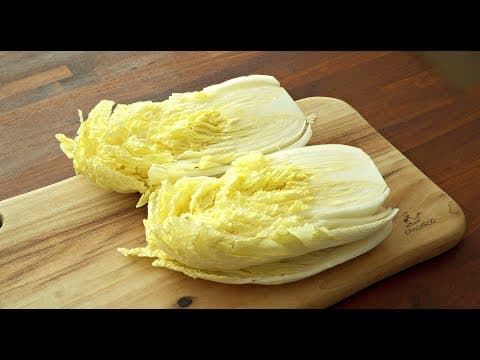 배추 한 통 순삭하는 레시피 😋
