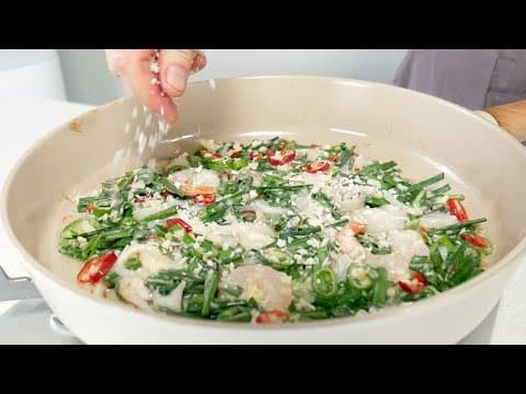 해물 부추전을 더~바삭에게 굽는 0000가루!! 몰랐죠~?