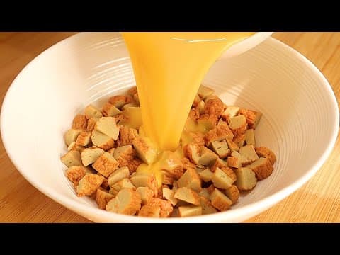 어묵에 계란을 부으세요! 간단하면서 새로운 어묵 요리👍💯