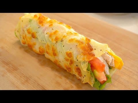 밀가루 대신 감자로 이렇게 만들어 보세요!! 또띠아보다 훨씬 맛있고 건강한! 감자랩 레시피!!