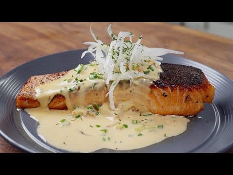 연어 스테이크 완벽 레시피 :: 연어 겉바속촉 완벽하게 굽는법!!