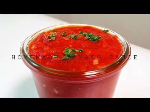 토마토는 이렇게 해서 거의 모든 요리에 넣어보세요‼️ 항암, 항산화, 당뇨, 고혈압에도 좋은 만능 토마토 소스