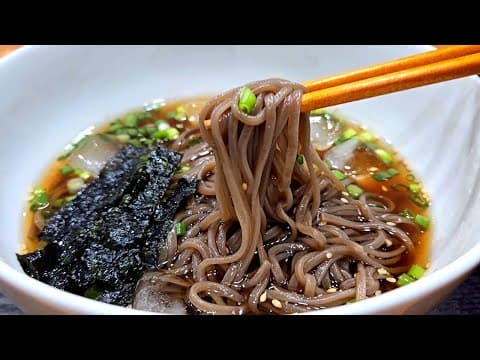 "냉모밀" 이렇게 만드세요 냉면보다 훨씬 맛있어요