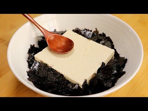 두부와 김계란으로 이렇게 드세요! 간단하면서 영양가득한 두부 김 요리👍💯