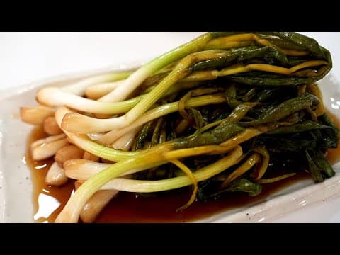 쪽파 알이 '톡톡' 터지는 장아찌 ! 알이 차올랐을 지금이 최고👍 (pickled scallion ENG SUB)