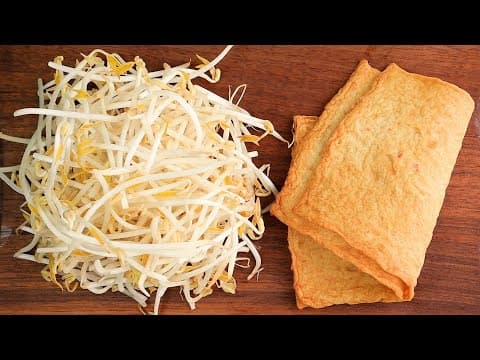 어묵과 숙주는 이렇게 드세요! 간단하면서 새로운 어묵요리👍💯