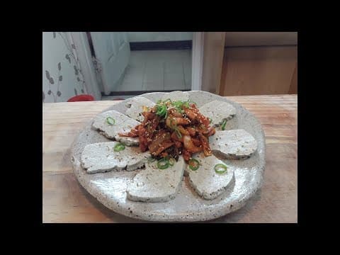 강슆:) 두부요리 / 두부 김치 ~  홈메이드 두부와 스팸 김치 볶음 만들기~  Tofu & pan fry kimchi