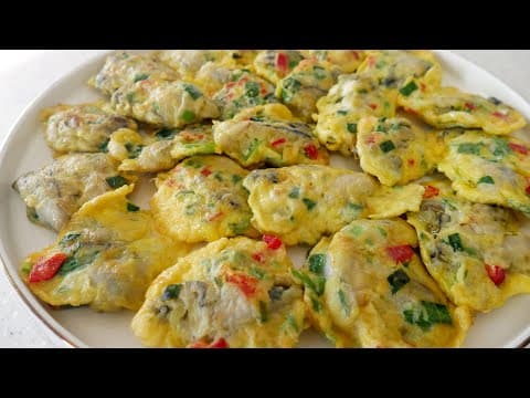 굴 못 먹는 사람도 다~먹는다는 명절 굴전!