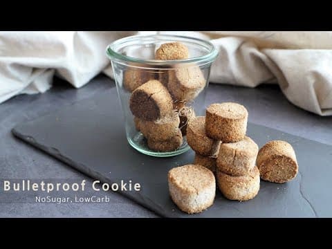 살빠지는 다이어트 방탄쿠키 (방탄커피 맛) LCHF,  KETO Bulletproof Cookie ,  糖質制限
