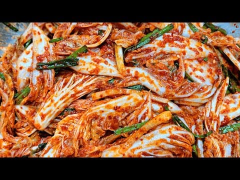 배추겉절이에 '이것'만 넣으면 침샘 폭발합니다