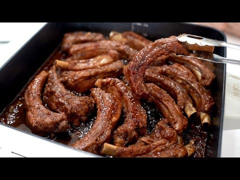 설날에 갈비찜 대신 등갈비어떠세요? 쪽갈비🍖 먹어보면 가족들이 갈비찜 안 찾아요~(deunggalbigui/ Grilled Back Ribs ENG SUB)