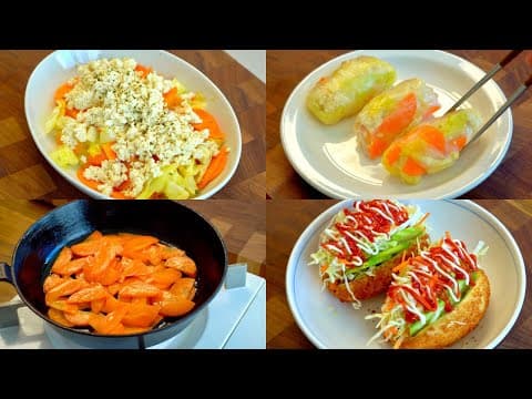 당근 이렇게 만들면 질리지않게 매일 아침 드실수 있어요!!초간단 영양가득!!