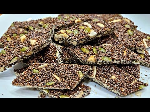 들깨강정 이렇게 만들면 눅눅하지 않고 바삭바삭합니다