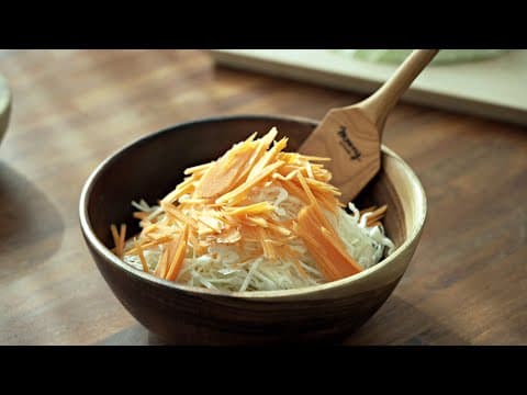 양배추와 당근을 밥대신 매일 먹었더니 뱃살이 쭉쭉 빠져요‼️ 항암, 항염, 노안, 당뇨, 고혈압에도 좋은 양배추 당근 샐러드😍