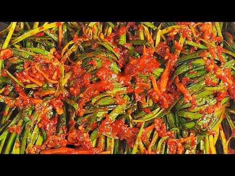 영양만점, 천연 스태미나💪 부추김치❗️“이것” 넣어 담으면 매일 먹어도 질리지 않아요( ft. 세상에서 가장 쉬운 김치) #kimchi