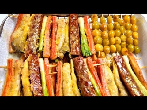 명절때면 주목받는 꼬치전 쉽고 맛있게 부치는 비법!!