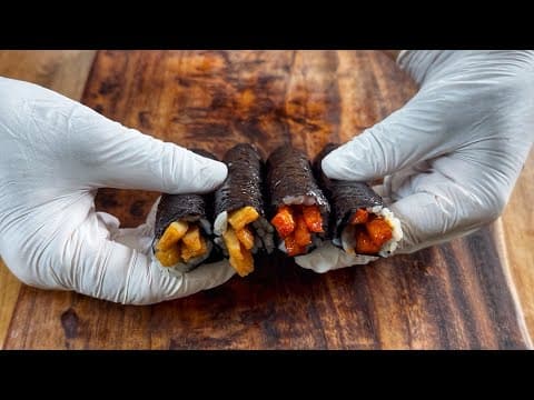 달콤어묵김밥 vs 매콤어묵김밥💥골라 먹는 재미가 있는 어묵김밥 레시피💯
