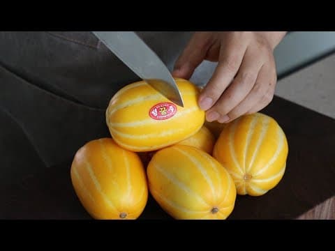 참외의 퀄리티를 10배 높여주는~ 활용도 높은 요리 3가지 강쉪