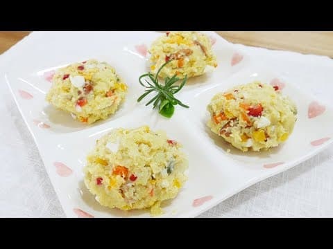 견과류 고구마샐러드 ( Sweet potato salad )