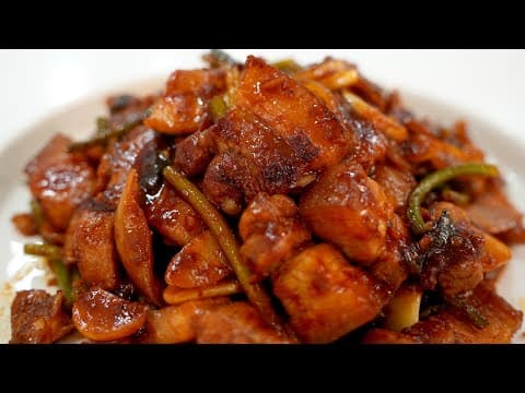 고추장 없이 만드는 초간단 삼겹살 제육볶음👍 배달 시켜먹지 마세요.