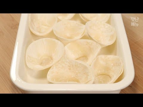 만두피에 고구마를 올려주세요~!! 간단하게 만드는 고구마 요리 | 간식추천👍