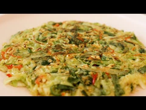 양배추전 맛있게 먹는법? 부추 넣으면 맛이x10배!